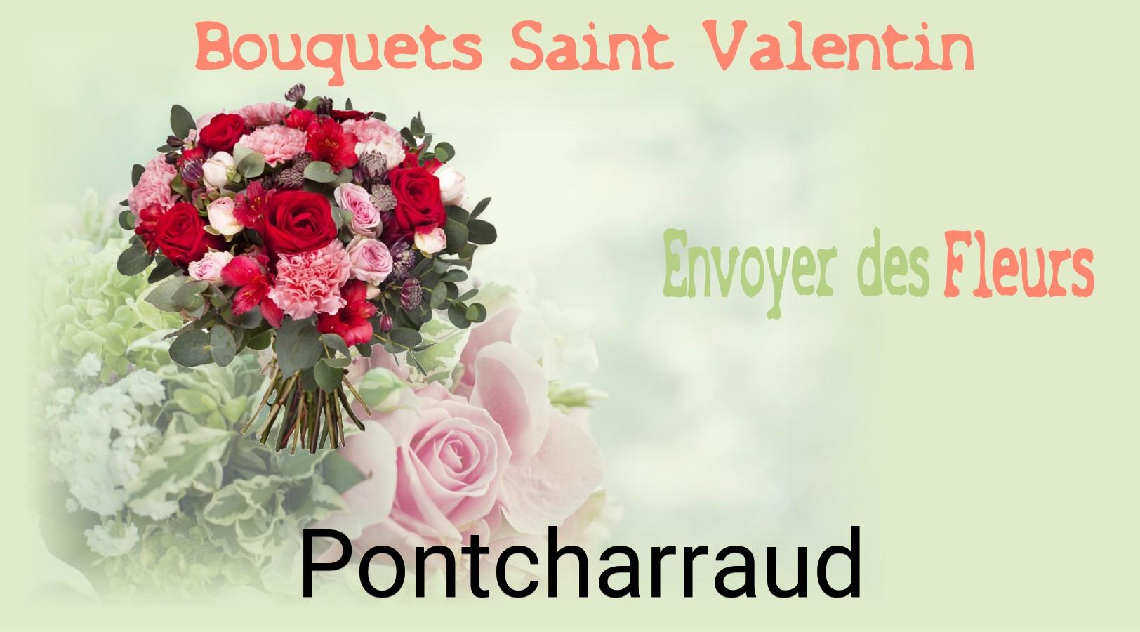 Roses de Saint-Valentin livrées à Pontcharraud